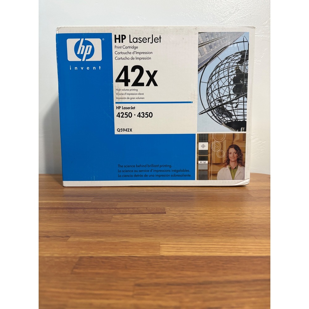 EXP June 2007 HP Toner Cartridge Q5942X 42X High Yield Black LaserJet 4250 4350